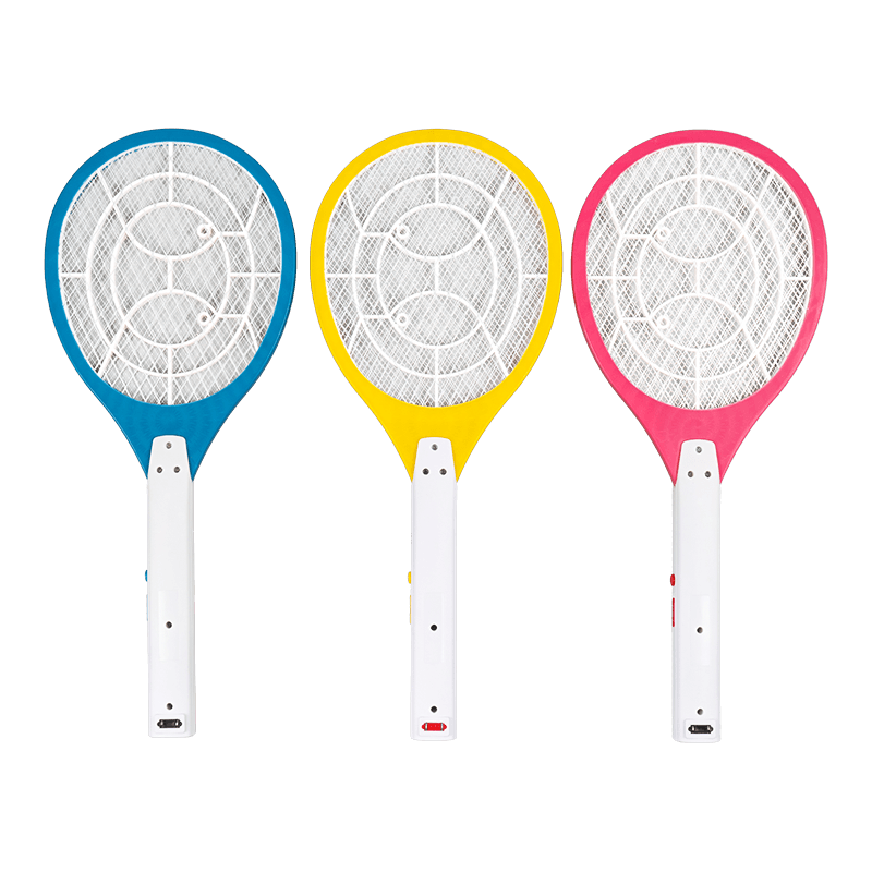 FF-678 LED-uri în 3 culori cu mufă baterie plumb-acid 400 mAh apăsător electric de țânțari FF-678 LED-uri în 3 culori cu mufă baterie plumb-acid 400 mAh apăsător electric de țânțari