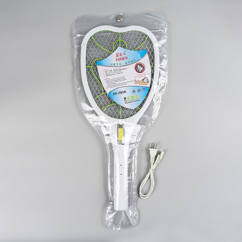 FF-783A, 400 mAh, strivitor electric de țânțari, în 3 culori, cu lumină și cablu în formă de opt FF-783A, 400 mAh, strivitor electric de țânțari, în 3 culori, cu lumină și cablu în formă de opt