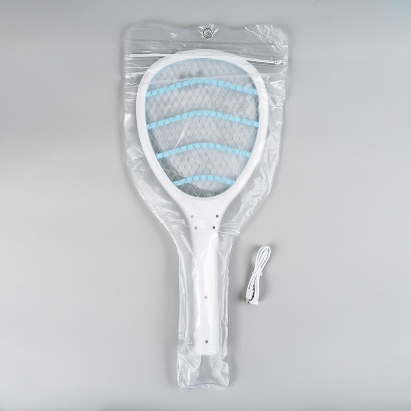 FF-987 500 mAh cu LED-uri dual-color Swatter țânțari USB reîncărcabil FF-987 500 mAh cu LED-uri dual-color Swatter țânțari USB reîncărcabil