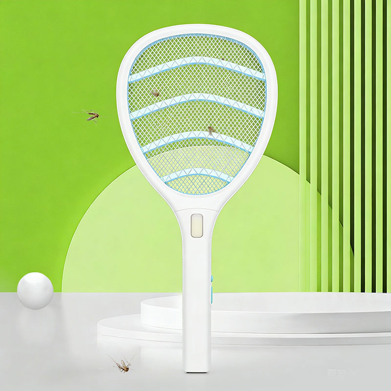 FF-987 500 mAh cu LED-uri dual-color Swatter țânțari USB reîncărcabil FF-987 500 mAh cu LED-uri dual-color Swatter țânțari USB reîncărcabil